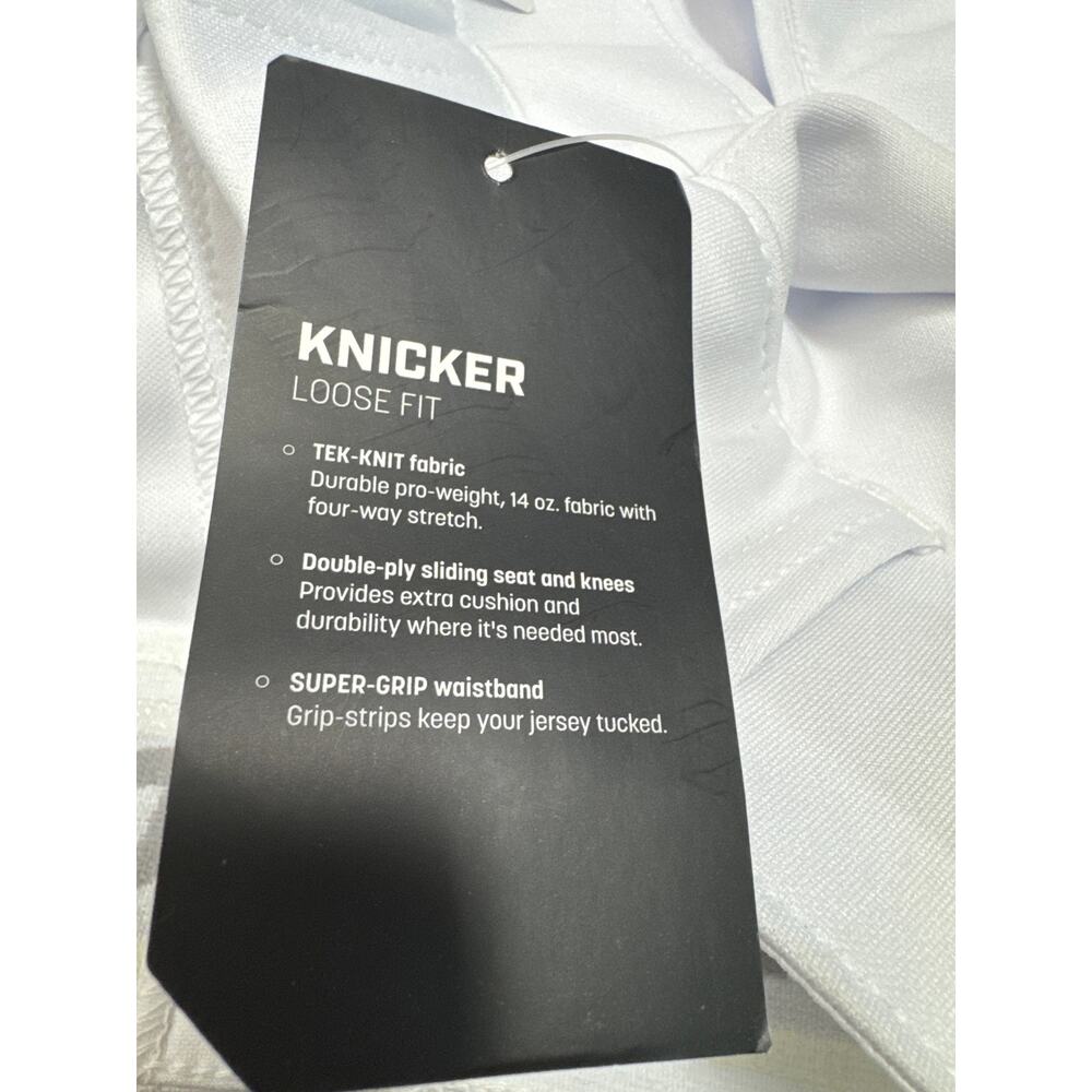 Champro Adult XL White Knicker Baseball Pants NWT 40-42 Waist - Picture 14 of 14
